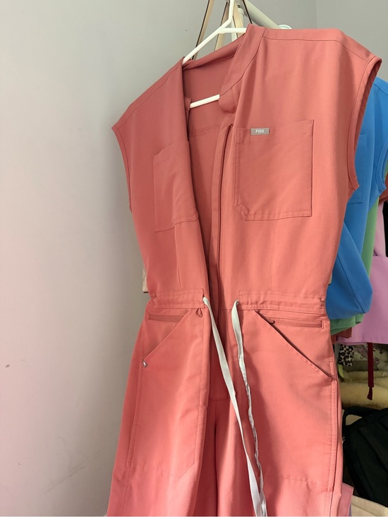 Figs Other - Figs mauve Sleeveless Zip Jumpsuit